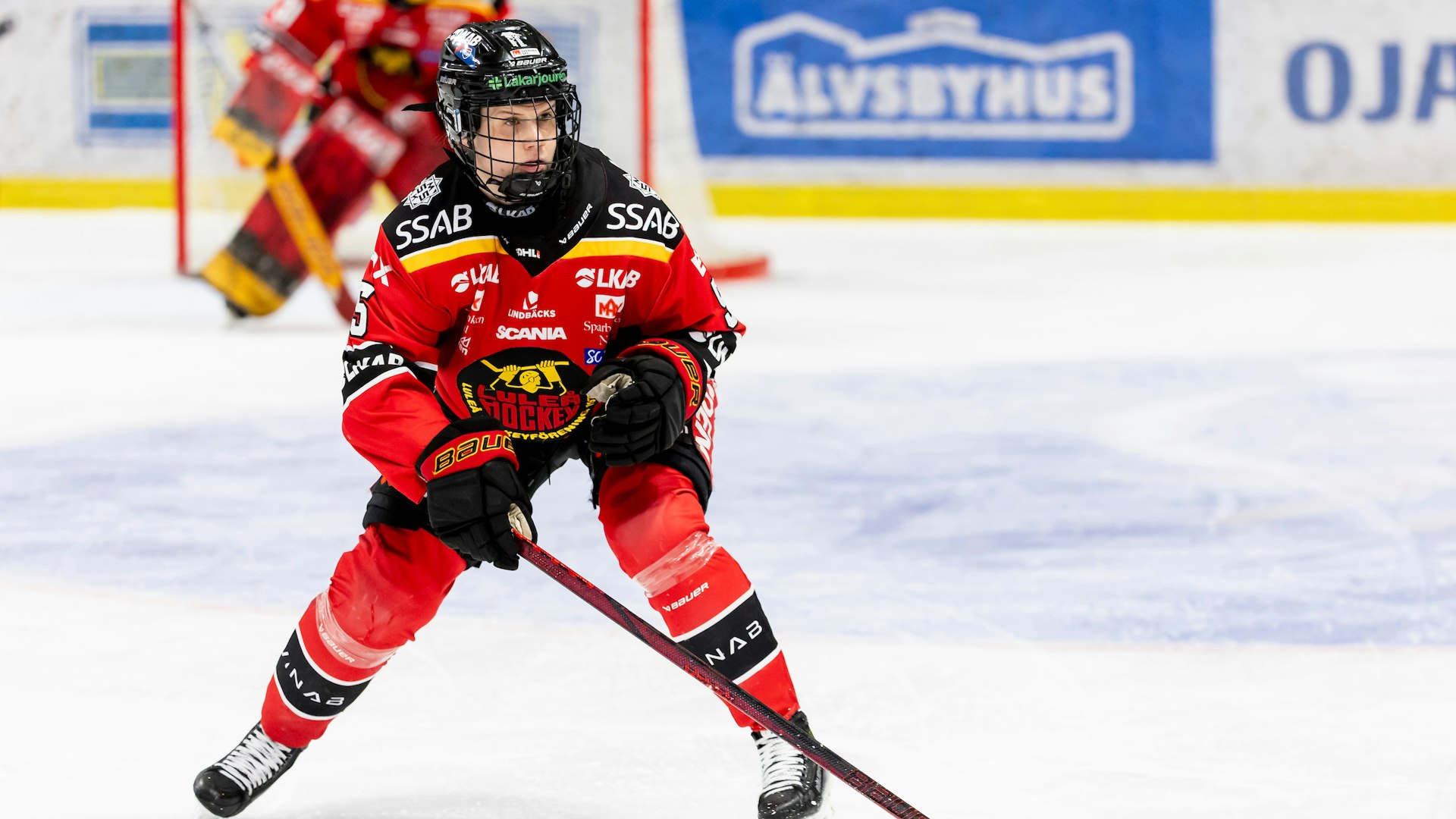 Luleå, SVERIGE - 21 FEBRUARI 2025 : Luleå/MSSKs 5 Johanna Fällman under matchen i SDHL Kvartsfinal mellan Luleå / MSSK och Skellefteå i Coop Norrbotten Arena den 21 februari i Luleå ( Foto: Fredrik Sundvall / FotoINorr )
Nyckelord Keywords: Ishockey, SDHL Kvartsfinal, Luleå / MSSK, Skellefteå, Svenska Spel Damhockeyligan, ***Betalbild***, SM-Slutspel, Slutspel